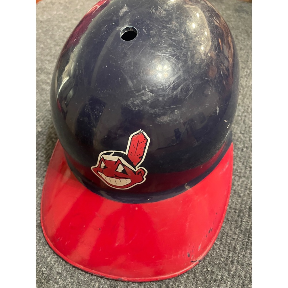 Vintage Cleveland Indians Chief Wahoo Souvenir Batting Helmet Sports Prod Corp - Picture 1 of 8